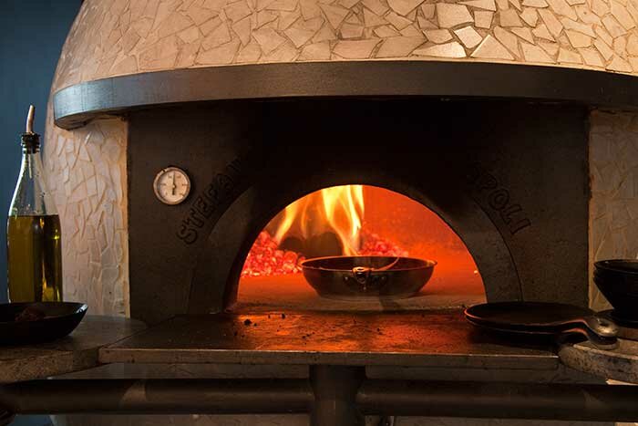 Wood burning oven at Mistral Kitchen